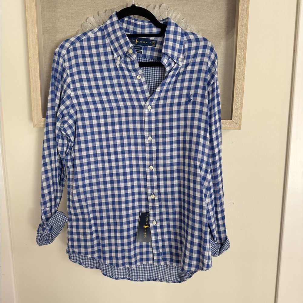 Ralph Lauren cotton button down shirt